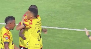 Segundo gol de Janner Corozo ante Delfín