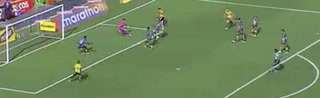 Gol de Janner Corozo tras gran jugada de Braian Oyola