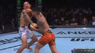 Tremendo KO de Topuria a Holloway en UFC 308