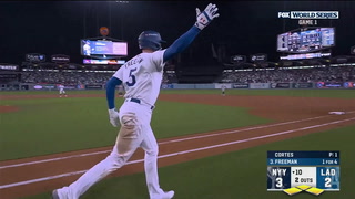 Tremendo Grand Slam de Freddie Freeman