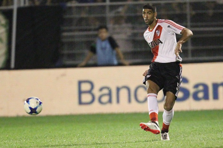 Barboza en su paso por River. 