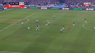 Yuri Alberto puso el 1 a 0 ante Racing