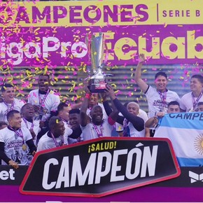 Video: así fue la coronación de Cuniburo como campeón de la Serie B 2024