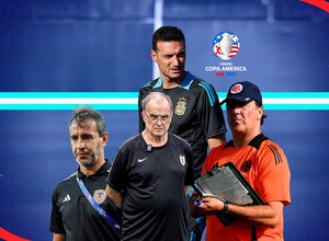 Scaloni, Bielsa, Lorenzo y Batista: el sello argentino en esta Copa América