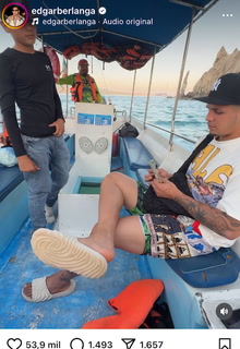 Edgar Berlanga en su cuenta de Instagram