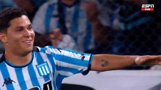 Quintero metió el segundo de Racing