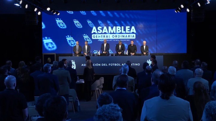 La Asamblea General Ordinaria de la AFA.