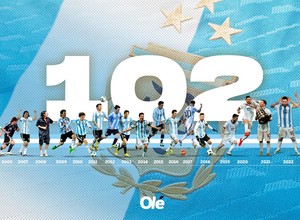 Messi y sus 102 goles en la Selección: cuántos hizo por año, por competencia y a qué rivales les marcó