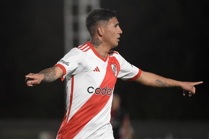 Diego Guallama, ex delantero del Millonario llegado a principio de año, se recupera de su lesión (Foto:  Prensa River).