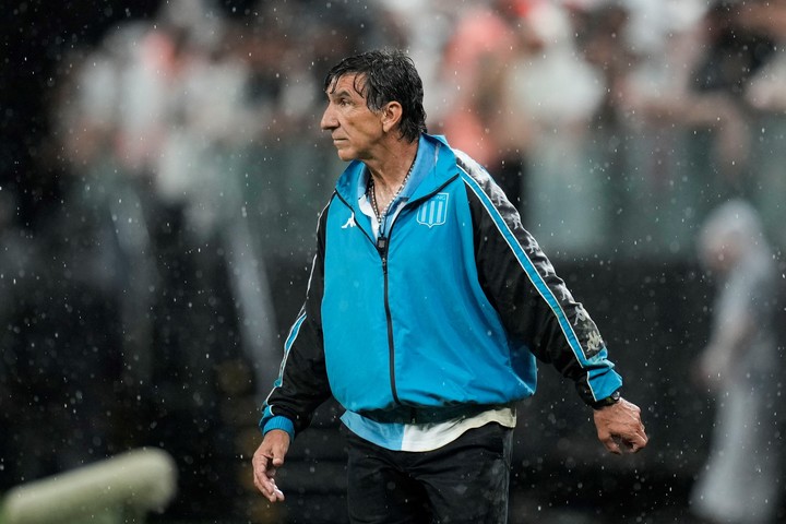 La probable formación de Racing vs. Corinthians, por la Copa Sudamericana. (AP Photo/Andre Penner)