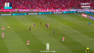El gol de Enner Valencia para el 1-1 de Inter ante Flamengo