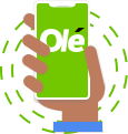 Olé sin límites en tu smartphone